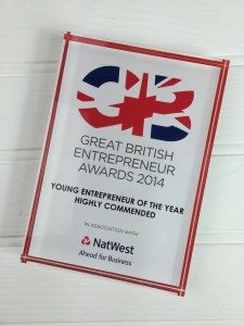 Marc Wileman Highly Commended In The Great British Entrepreneur Awards