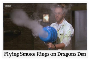 Legendary Smoke Rings on Dragons Den 300